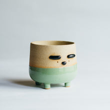 Load image into Gallery viewer, Little Dobby planter - green