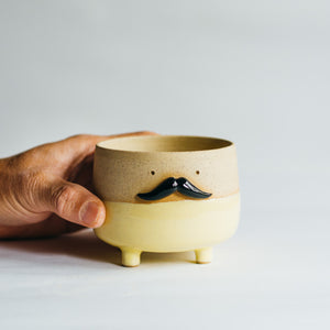 Mr Mo planter - yellow no.2