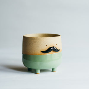 Mr Mo planter - Green