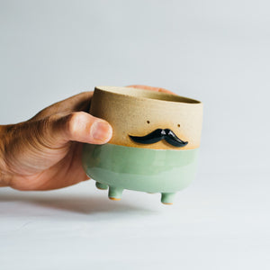 Mr Mo planter - Green