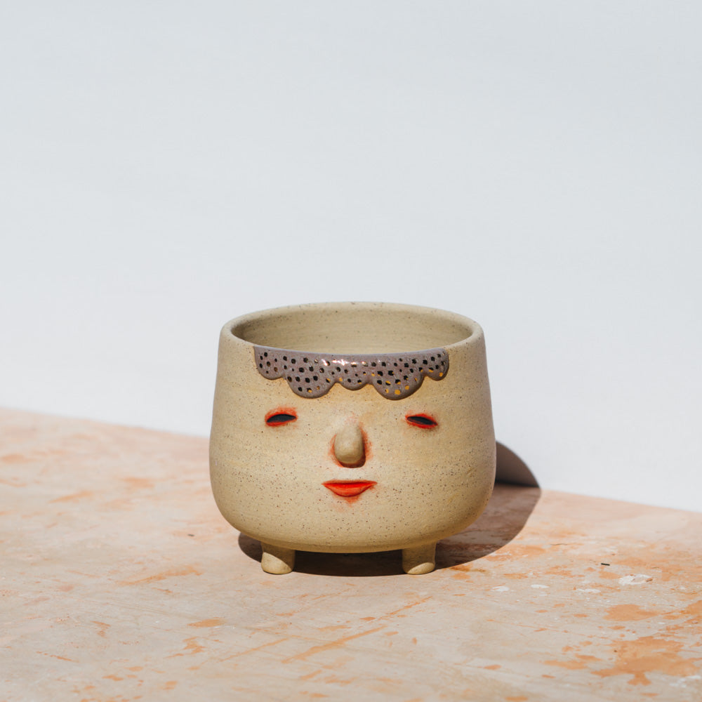 Face pot planter no.2