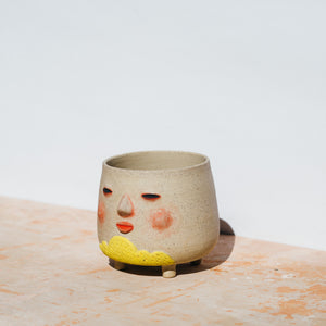 Face pot planter no.5