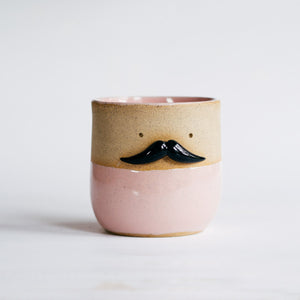 Mr Mo rainbow pride cup - PINK