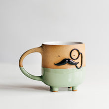 Load image into Gallery viewer, Mr Mo-nocle cup - GREEN