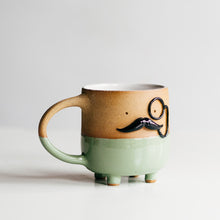 Load image into Gallery viewer, Mr Mo-nocle cup - GREEN