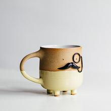 Load image into Gallery viewer, Mr Mo-nocle cup - YELLOW